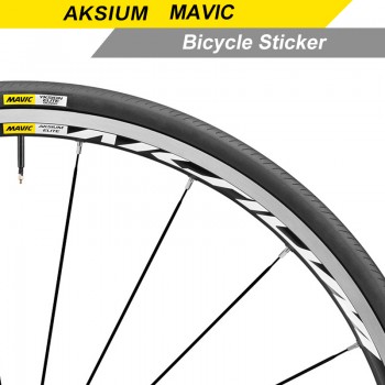 Mountain Bicycle Wheels MTB Rim Decal Stickers for MAVIC  AKSIUM